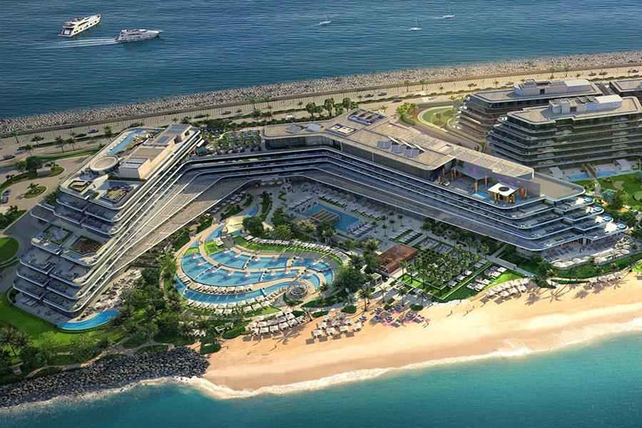 فنادق دبي جزيرة النخلة