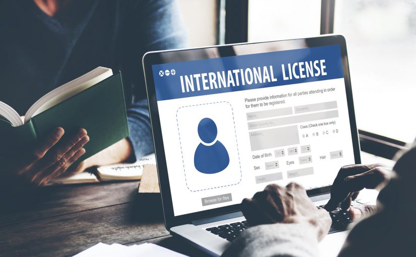 استخراج رخصة قيادة دولية أون لاين